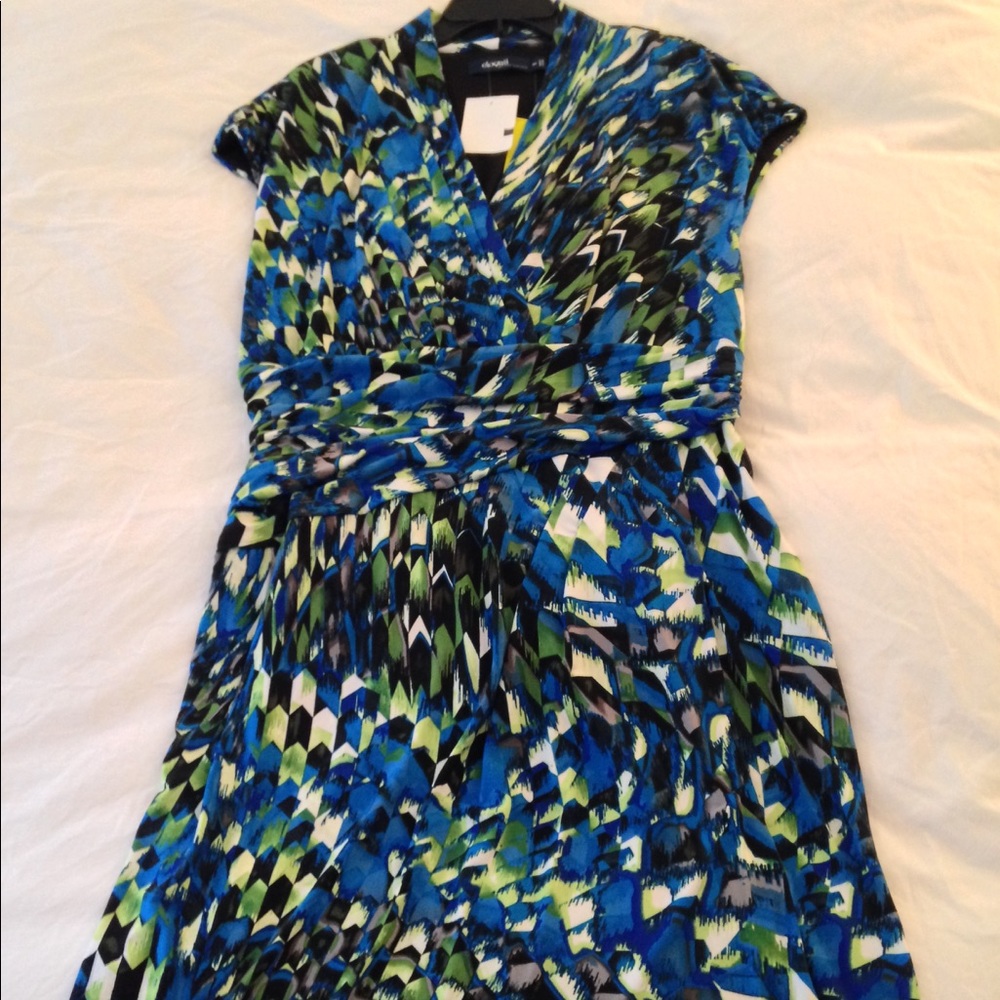 Eloquii Faux Wrap Dress